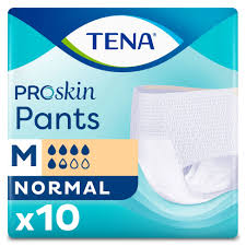 Tena pants normal medium 10's