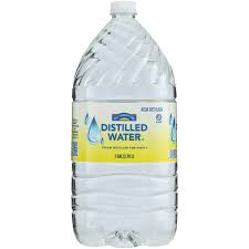 Distilled water