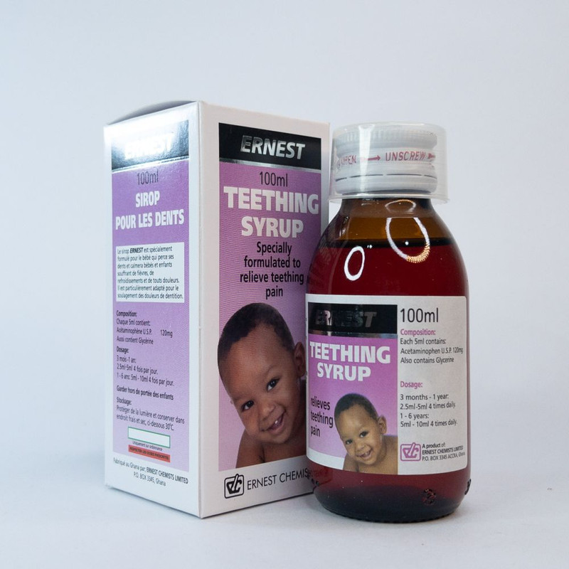 Teething syrup ECL