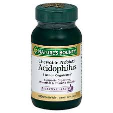 NATURE BOUNTY PROBIOTIC TABS