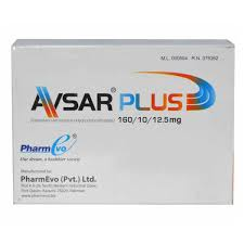 AVSAR PLUS 160/10/12.5MG TABS