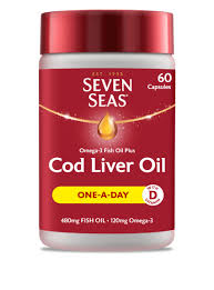 SEVENSEAS COD LIVER CAPS 120S