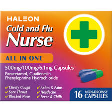 COLD & FLU NURSE ALL IN ONE CAPS