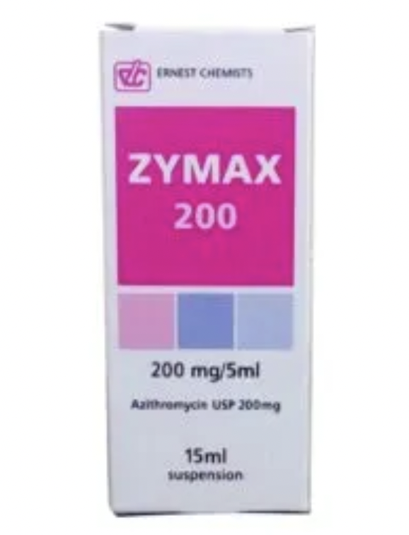 ZYMAX SUSP 200MG/5ML