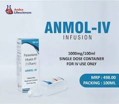 ALMOL INFUSION (PARACETAMOL)