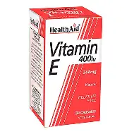 VITAMIN E 400IU CAPS (ZANZA)