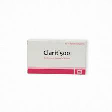 CLARIT (CLARITHROMYCIN) 500MG TAB