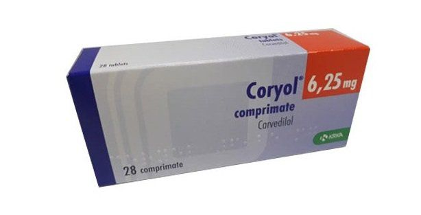 CORYOL 6.25MG (CARVEDILOL)