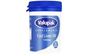 VALUPAK COD LIVER CAP 1000MG