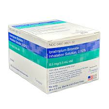 IPRATROPIUM NEBULES 500MCG