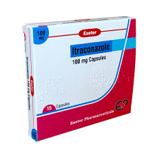 ITRACONAZOLE 100MG(EXETER)