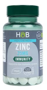 ZINC 25MG TAB (HOLLAND)