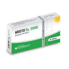 VIT D3 200IU TAB (ARISTO)