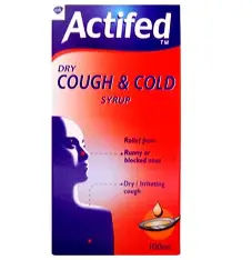 ACTIFED COUGH &COLD DRY SYR