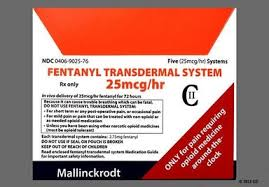 FENTANYL PATCH 25MCG