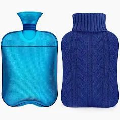 HOT WATER BOTTLE 2L COVER(FLEECE/KNITTED)
