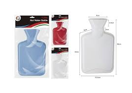 HOT WATER BOTTLE PLAIN 1L