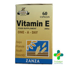 VITAMIN E 200IU CAPS(ZANZA)