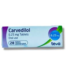 CARVEDILOL 6.25mg TEVA