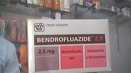 BENDROFLUAZINE 2.5MG LOCAL(STRIP)