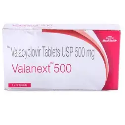 VALACICLOVIR TAB 500MG (PER TAB)