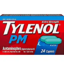 TYLENOL PM 24S TABS