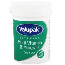 VALUPAK MULTIVITAMIN + MINERALS 25S