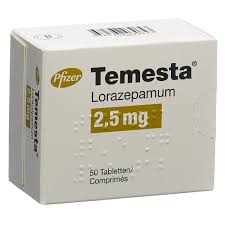 TEMESTA 2.5MG TABLET