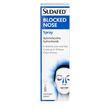 SUDAFED BLOCKED NOSE SPARY