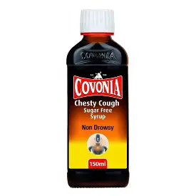 COVONIA CHESTY / DRY SUGAR FREE SYR 150ML