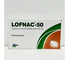 LOFNAC SUPP 50MG