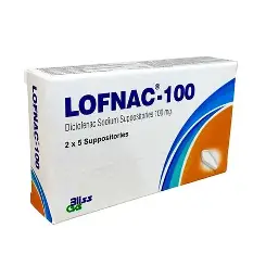 LOFNAC 100MG SUPP