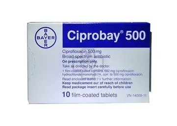 CIPROBAY TABS 500MG