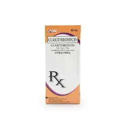 CLARITHROMYCIN SUSP 125/5ML