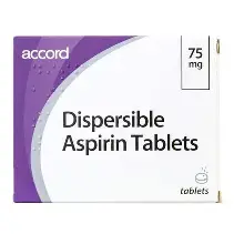 DISPERSIBLE ASPIRIN TAB 75MG 28,S