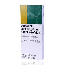 ATROVENT NEBULES 250MCG