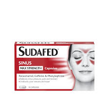 SUDAFED SINUS MAX 12S