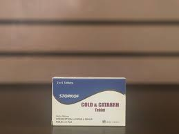 STOPKOF COLD & CATTARRH TABS