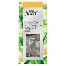TESCO FINEST GREEN TEA & JASMINE 15S