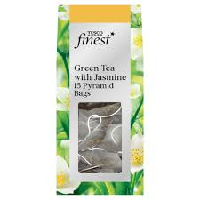 TESCO FINEST GREEN TEA & JASMINE 50S