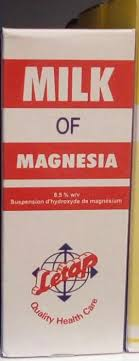 MILK OF MAGNESIA (LETAP)