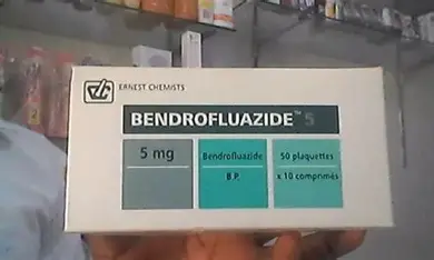 BENDROFLUAZIDE 5MG TABS