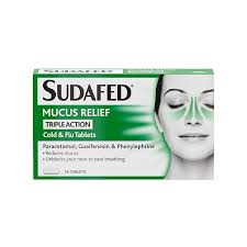 SUDAFED MUCUS RELIEF TAB