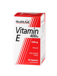 HEALTHAID VIT E 400IU 30S