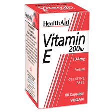 HEALTHAID VIT E 200IU 60S