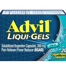 ADVIL LIQUI-GELS TAB 20S