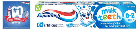 AQUAFRESH MILK TEETH PASTE 0-2YRS