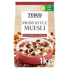 TESCO SWISS MUESLI 1KG