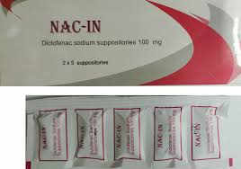 NAC-IN (DICLOFENAC) SUPP 100MG
