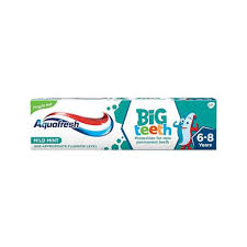 AQUAFRESH BIG TEETH PASTE 6-8YRS